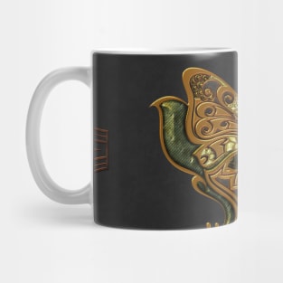 Stunning elegant butterfly. Mug